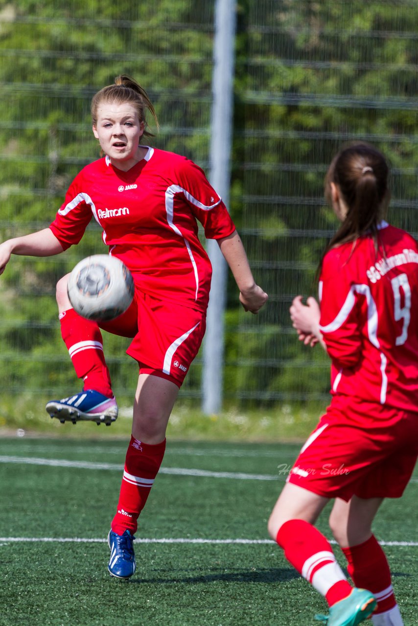 Bild 455 - B-Juniorinnen SG Trittau/Sdstormarn - SV Frisia 03 Risum Lindholm : Ergebnis: 3:1